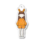 にか。の雑貨屋さん。の🐰こぴかうさぎ。02🥕 Acrylic Key Chain