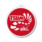 TSUMch aki.のあ! 赤いデッカイ基本の形 アクリルキーホルダー