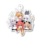 つなまよざのポケットつめこみSD Acrylic Key Chain