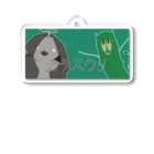 カラス_ウリのカラスウリ Acrylic Key Chain