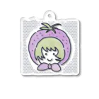 🇯🇵Ichigoichie 苺いち絵のコラボ商品　苺いち絵的マミちゃんイチゴgirl Acrylic Key Chain