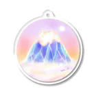 前田悠花｜イラストレーターの★富士山★ Acrylic Key Chain