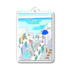 AKISENのエーゲ海ガールズ Acrylic Key Chain