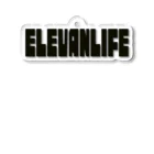 オンラインショップ「田んぼ」の「ELEVANLIFE」文字グッズ Acrylic Key Chain