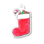 feee.co/フィー子(マーメイド)のクリスマスブーツ Acrylic Key Chain