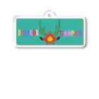 いちごDAIHUKUの龍のキャンプ(DORAGON CAMPING) Acrylic Key Chain