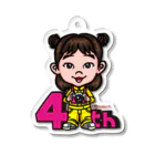 れのれらTVのれおな４歳記念グッズ（限定生産） Acrylic Key Chain