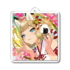 YusakuNaruseのMegami#02005 Acrylic Key Chain