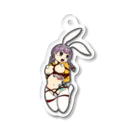 Necro pop（ねくろぽっぷ）の逆バニー　かおりちゃん Acrylic Key Chain