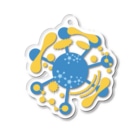鯨坂工芸のtiny space Acrylic Key Chain