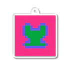 ᵗᵒˡᵘのPixelglyph #06957 アクリルキーホルダー