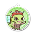 ピーキーモンスターズ【PeakyMonsters】ピキモングッズ公式ショップのチーク-丸- Acrylic Key Chain