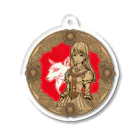 かがみの向こうの赤ずきんのかがみの向こうの赤ずきん Acrylic Key Chain