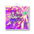 ハイブランドBEBEの魔法女子BEBE子ちゃん Acrylic Key Chain