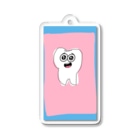 歯っぴーすの歯っぴー Acrylic Key Chain