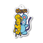 cheeseのメルトチーズ Acrylic Key Chain