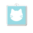 kurodaのみずいろねこ Acrylic Key Chain