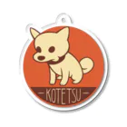 ken1219の柴犬こてつ君（平常心） アクリルキーホルダー