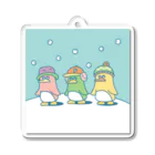 onemnemのペンギンズ Acrylic Key Chain