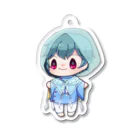 花笠 海月@くらげVTuber🌸☂️の2周年記念アクキー Acrylic Key Chain