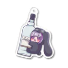 ざこみの酔っ払いざこみちゃん Acrylic Key Chain