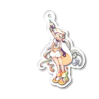 おにぎり畑の宇宙軍服少女 Acrylic Key Chain