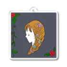 黄昏ガール powered by soro_fufuの黄昏girlNFT_0021.hana2 Acrylic Key Chain