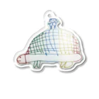 ぽふっこ！うささんのかめさん Acrylic Key Chain