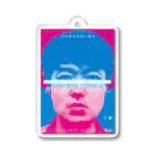 OG_officialの中央ヤマモダンとゼラチンズの「井上洪水 下は民生」 Acrylic Key Chain