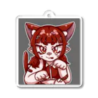 土筆つくだに🧶🖌🐾のツヨイ！マケナイ！ダニコチャン Acrylic Key Chain