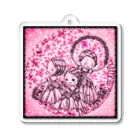 takaraのイラストグッズ店の花のワルツ「眠れる森の美女」より Acrylic Key Chain