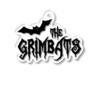 GRIMWORKSのGRIMBATS logo-1 Black アクリルキーホルダー