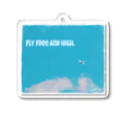 KEITOのFly free and high. Acrylic Key Chain