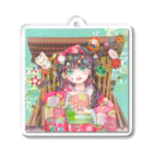 紅乃谷　安那の金澤小町「響」 Acrylic Key Chain