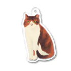 ネコノートショップ（neco-note shop）のギャロップ（ねこひげハウス） Acrylic Key Chain