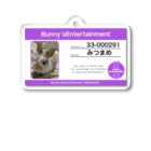 Bunny's Entertainmentの【Bunny'sEntertainment】みつまめちゃん アクリルキーホルダー