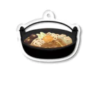 NO PICTUREBOOKSのすきやきうどん アクリルキーホルダー