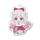 🦛ひぽまるちゃんねる🐨のミニキャラまるちゃんグッズ Acrylic Key Chain