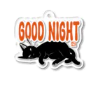 BATKEI ARTのGOOD NIGHT アクリルキーホルダー