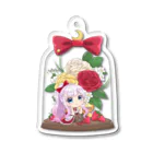 🦛ひぽまるちゃんねる🐨のバラドームミニキャラまるちゃん Acrylic Key Chain