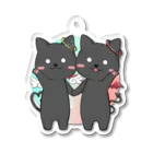 こたまおショップ【公式】の【こたまお】なかよし　しゅわしゅわ Acrylic Key Chain