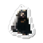 PITTEN PRODUCTSのPIXEL_ANIMAL_06(BEAR) アクリルキーホルダー