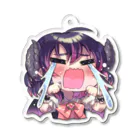 レスティア・アオイ🥐😈のこんてぃあうえーん！ Acrylic Key Chain