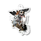 -BRIGHTS-のスケボー犬 雑貨 Acrylic Key Chain