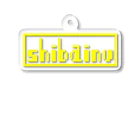 shibainu-yaのshibainu_yellow アクリルキーホルダー
