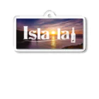 isla_laのIsla･laカラーロゴアクリルキーホルダー Acrylic Key Chain