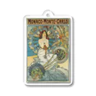 artgalleryのMonaco - Monte Carlo アクリルキーホルダー