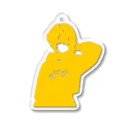 G-lineのGIRL (Vivid Yellow) Acrylic Key Chain