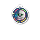 宇宙猫の宇宙猫 Acrylic Key Chain