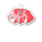 チョコ屋の桜鱓くん Acrylic Key Chain